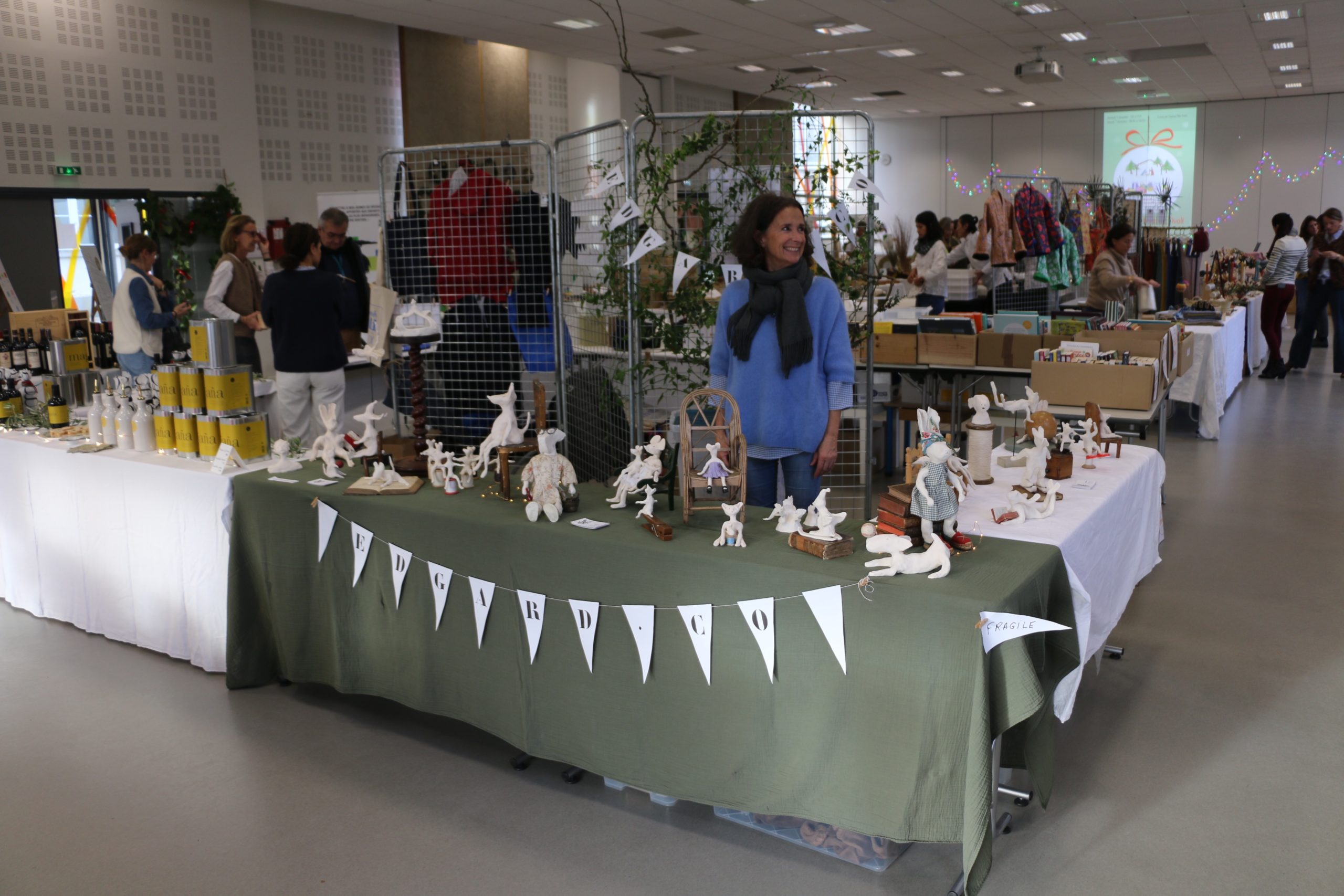 Stand de sculptures de Edgard sculptures