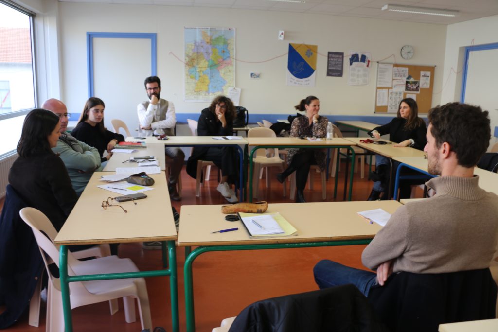 Professeurs en atelier durant la journée pédagogique