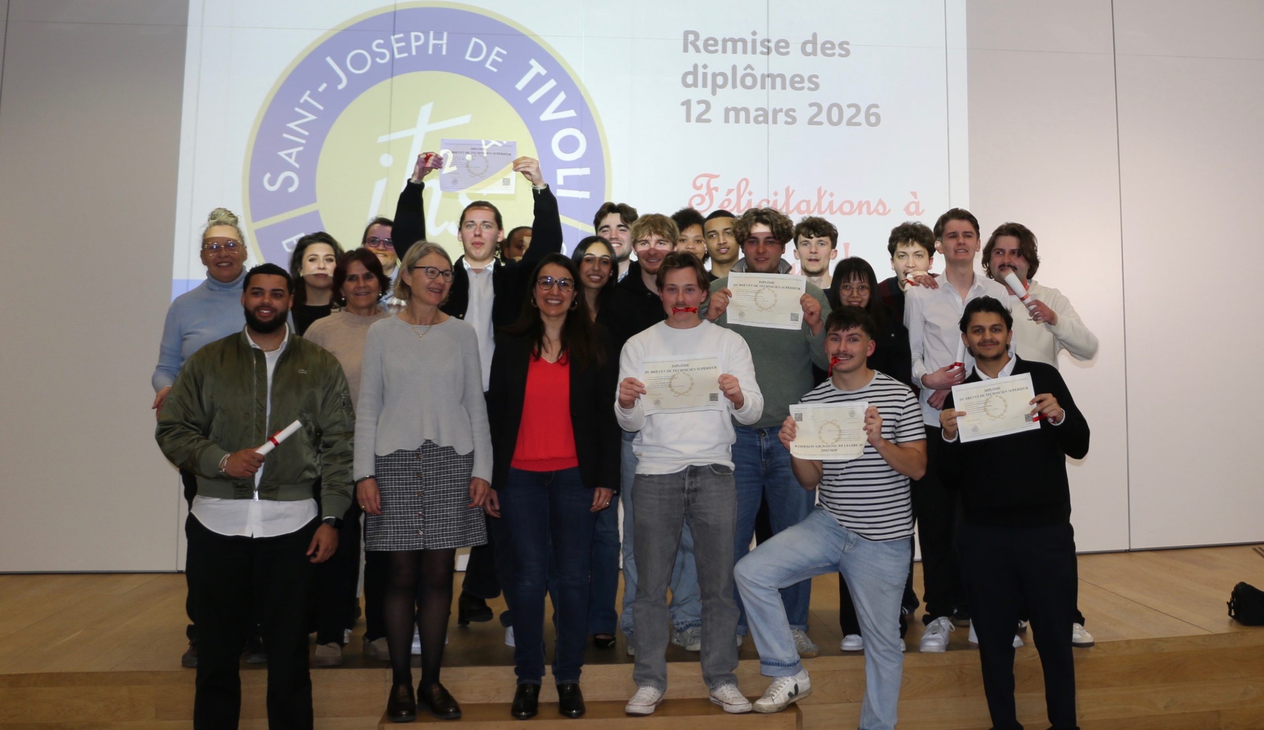 Un moment fort pour célébrer la réussite de nos diplômés