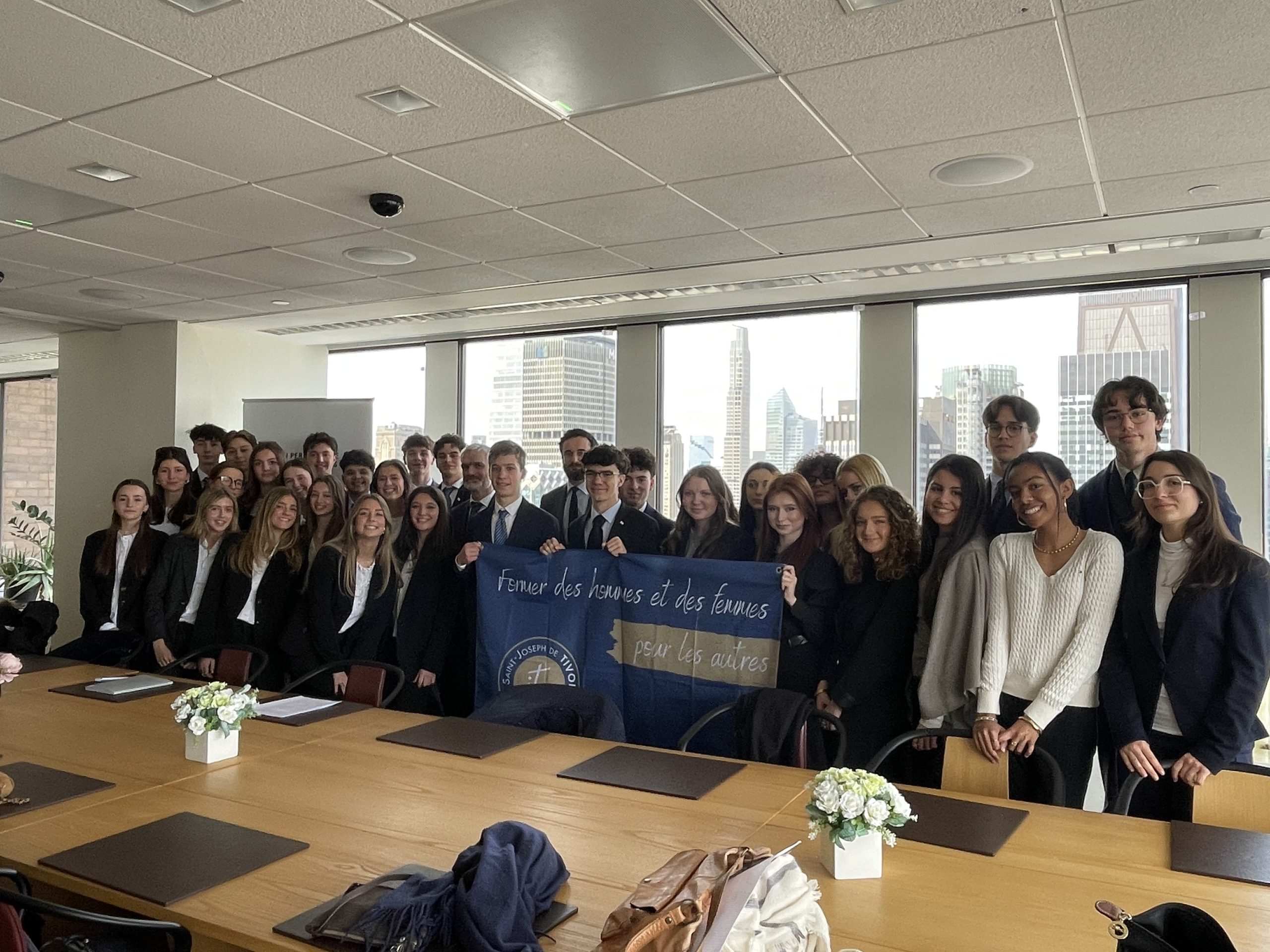 Nos élèves au cœur de la diplomatie internationale à New York